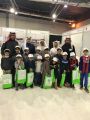 نادي الحي بمدرسة الملك فهد يزور معرض الكتاب الخيري الأول في عرعر مول