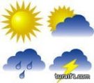 امطار متوسطة على طريف ليلة البارحة و حالة الطقس المتوقعة اليوم الثلاثاء بطريف والمنطقة الشمالية وباقي مدن المملكة