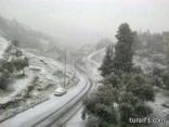 بالصور و الفيديو .. تساقط الثلوج صباح اليوم الأربعاء على الأردن