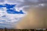 تحذير من الغبار والعواصف الرملية على طريف و شمال السعودية الخميس
