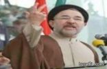 خاتمي يخطب في طهران : حكام السعودية والبحرين سيواجهون مصير القذافي