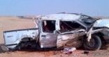 وفاة اثنين واصابة آخرين في حادث تصادم شنيع في طريق القيصومة برفحاء