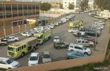 مدني عرعر يسيطر على حريق اندلع بمختبر مستشفى عرعر المركزي