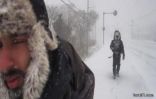 سعوديان يسيران على الثلج لمدة 16 يوماً في مغامرة باليابان