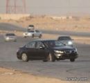 شاب يصدم ثلاث سيارات بعد ممارسته التفحيط أمام متوسطة بلال بن رباح بطريف