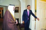 الرئيس الأمريكي يستقبل الأمير سلمان