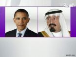 العاهل السعودي وأوباما يناقشان هاتفيا أزمة سوريا