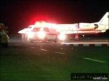 طائرات الإخلاء الطبي تصل لمطار الجوف لنقل مصابي حادث الجوف