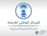 “الأرصاد”: هطول أمطار رعدية على 9 مناطق بينها الحدود الشمالية .. وضباب بالمرتفعات