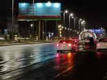 بالصور .. أمطار على محافظة طريف