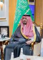 سمو الأمير سعود بن عبدالرحمن يستقبل مدير فرع ديوان المحاسبة بمنطقة الحدود الشمالية