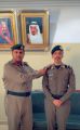 مدير شرطة طريف يقلد الرائد عبدالعزيز العتيبي رتبته الجديدة