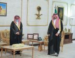 سمو الأمير فيصل بن خالد بن سلطان يستقبل رئيس جامعة الحدود الشمالية والوكلاء وعمداء الكليات