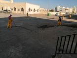 بلدية طريف تواصل جهودها في مكافحة التشوه البصري وتحسين المشهد الحضري بالأحياء