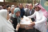 سفارة المملكة في الاردن تشارك بتوزيع 20 ألف ذبيحة من لحوم الهدي والأضاحي على المحافظات الأردنية