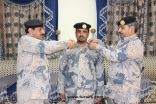 نائب حرس الحدود بالشمالية اللواء سالم طعيسان يقلد فواز العنزي رتبة رئيس رقباء
