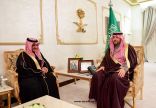الأمير فيصل بن خالد بن سلطان يستقبل الرئيس التنفيذي لشركة أسمنت الشمالية