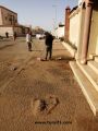 بلدية طريف تواصل أعمال النظافة بالأحياء الداخلية بالمحافظة