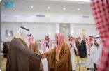 سمو أمير الحدود الشمالية يستقبل القضاة ومديري الإدارات الحكومية بمناسبة اليوم الوطني الـ 93