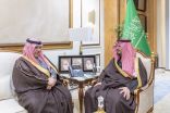 سمو نائب أمير الحدود الشمالية يستقبل مدير استوديوهات الإذاعة السعودية بالمنطقة